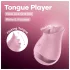 Satisfyer Tongue Player - vibrator za klitoris jezika - roza