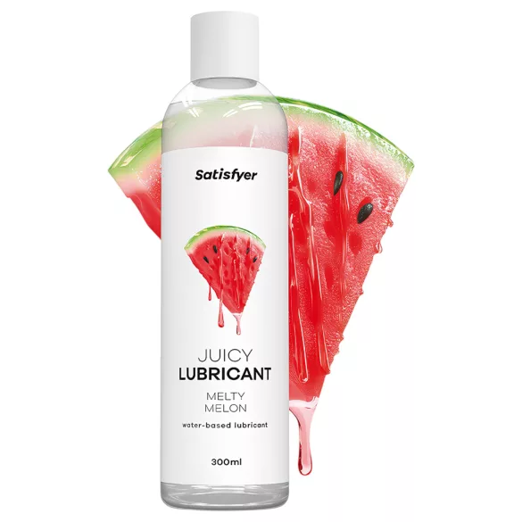 Satisfyer - lubrikant z okusom - lubenica - 300ml
