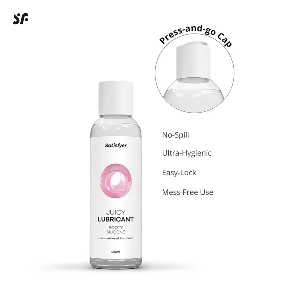 Satisfyer - analni lubrikant na vodni osnovi - silikon - 150 ml