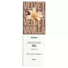 Satisfyer - masažno olje - vanilija - 250 ml