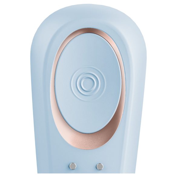 Satisfyer Double Classic - vibrator za pare (moder)