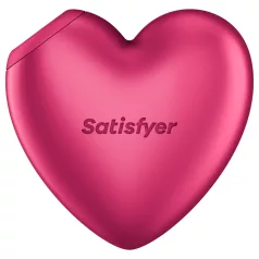   Satisfyer Cutie Heart - stimulator klitorisa z zračnimi valovi - roza
