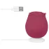 EIS Blush&Bloom - vibrator s sesanjem in vibracijami - rdeča