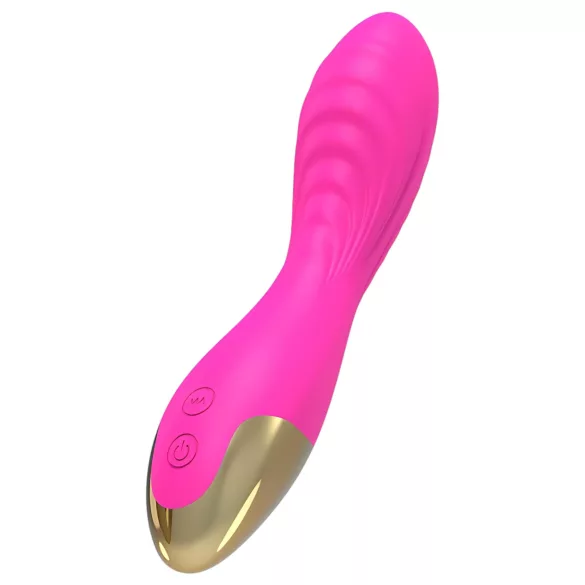 Mrow - vibrator za G-točko - vodoodporen, polnjenje - roza
