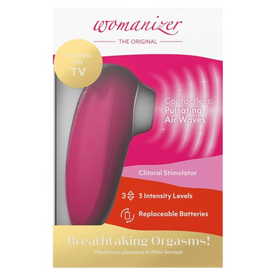Womanizer Mini - Airwave stimulator klitorisa (bordo)
