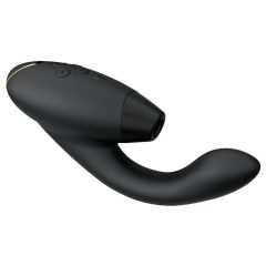   Womanizer Duo 2 - vodoodporen vibrator za točko G in stimulator klitorisa (črn)