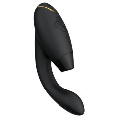   Womanizer Duo 2 - vodoodporen vibrator za točko G in stimulator klitorisa (črn)