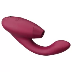 Womanizer Duo 2 - vibrator za G-točko in klitoris - rdeč