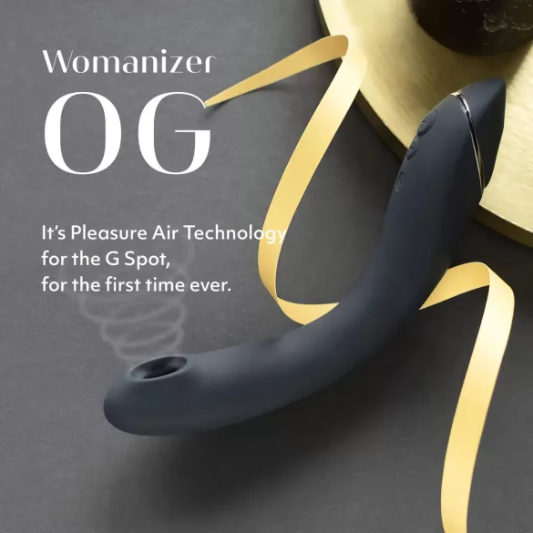 Womanizer OG - vibrator za točko G in klitoris - polnjenje USB - črna