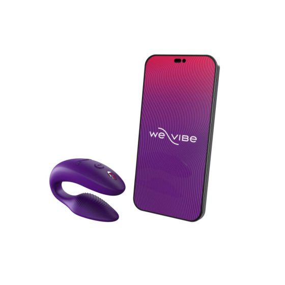 We-Vibe Sync - pametni vibrator z radijskim upravljanjem, ki ga je mogoče polniti (vijolična)