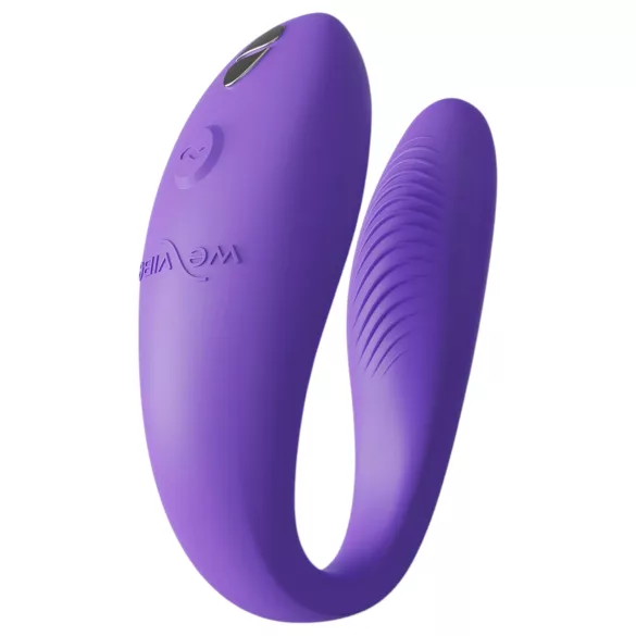 We-Vibe Sync Go - vibracijski obroč za pare - polnjenje USB - vijoličen