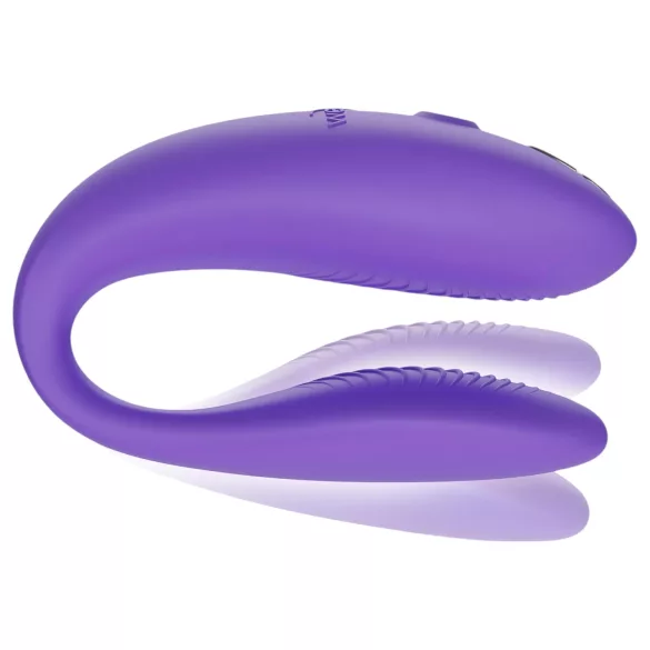 We-Vibe Sync Go - vibracijski obroč za pare - polnjenje USB - vijoličen