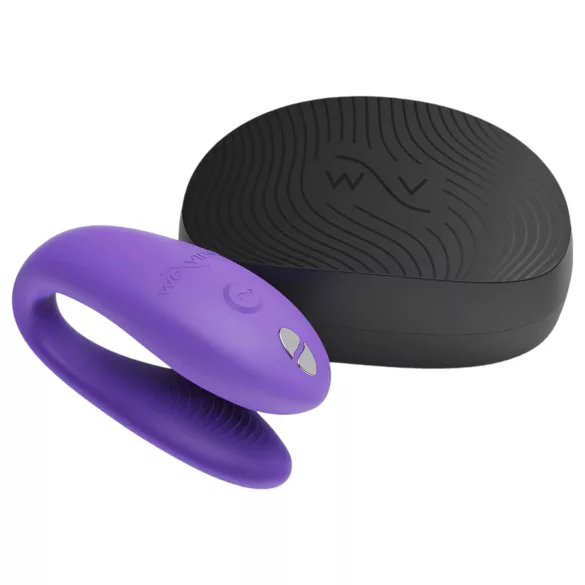 We-Vibe Sync Go - vibracijski obroč za pare - polnjenje USB - vijoličen