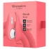Womanizer Liberty 2 - stimulator klitorisa z zračnimi valovi - roza - polnjenje
