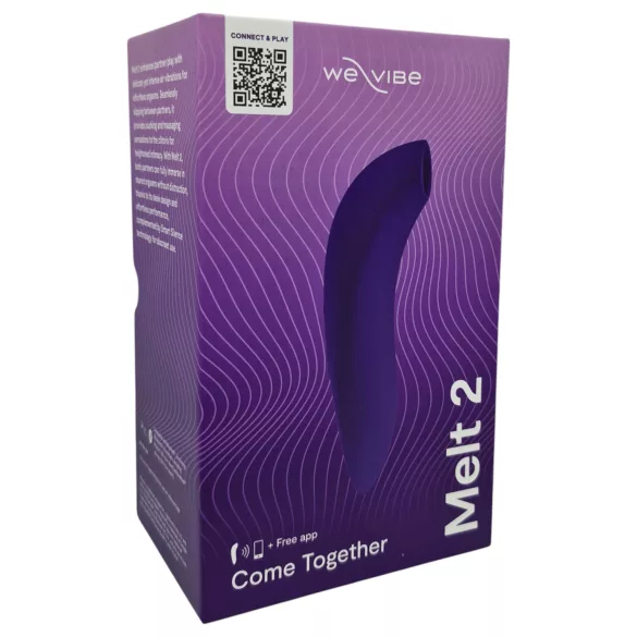 We-Vibe Melt 2 - stimulator klitorisa z zračnimi valovi - vijoličen
