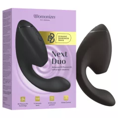   Womanizer Next Duo - vibrator za G-točko in klitoris - črna