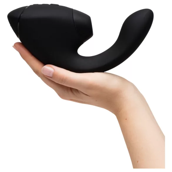 Womanizer Next Duo - 2v1 vibrator za G-točko (črn)