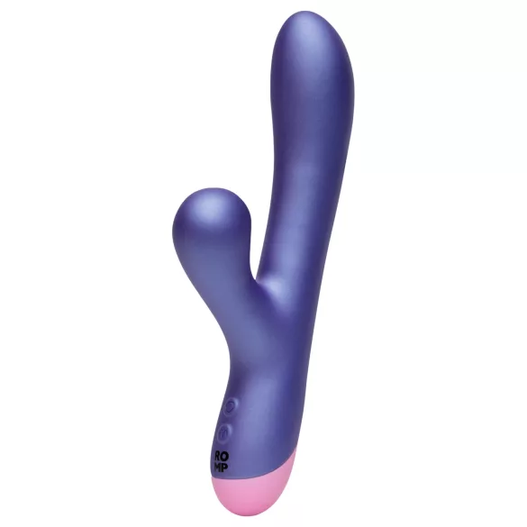 ROMP Pulse - G-točka vibrator s pulznim stimulatorjem klitorisa - vijoličen