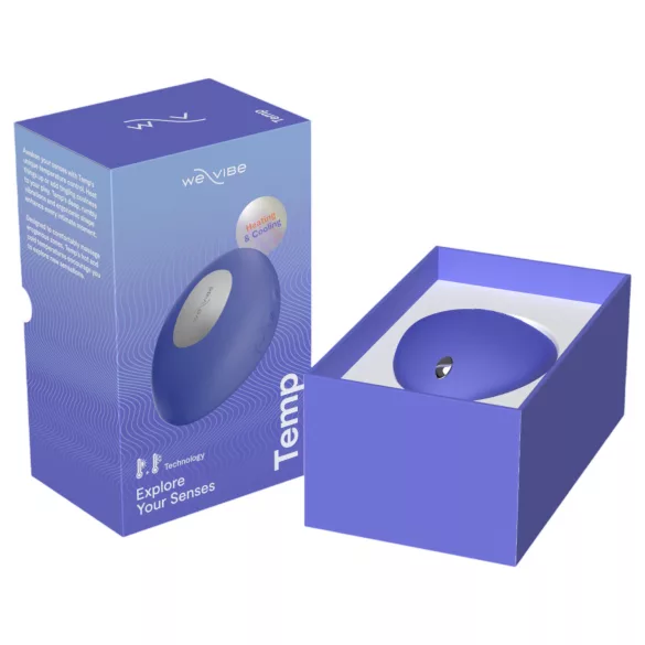 We-Vibe Temp - hlajenje-segrevanje vibrator za draženje klitorisa (modra)