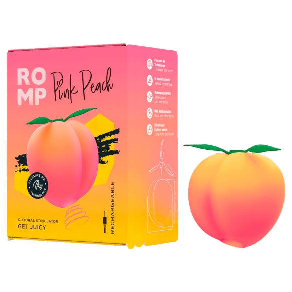 Romp Pink Peach - vibratorski stimulator s pulzacijami zraka - roza