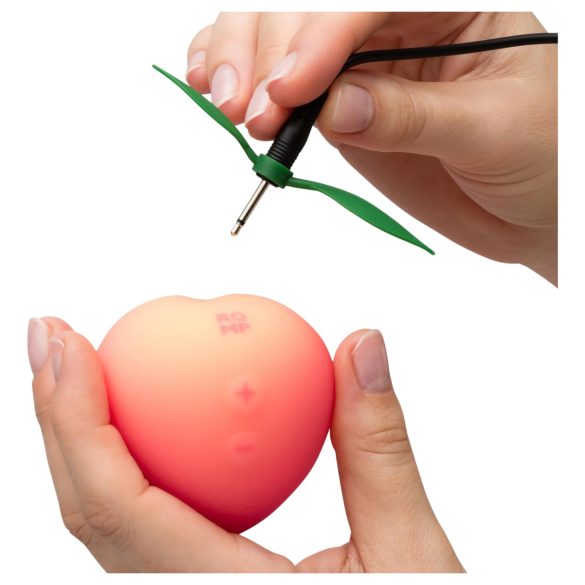 Romp Pink Peach - vibratorski stimulator s pulzacijami zraka - roza