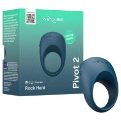   We-Vibe Pivot 2 - vibracijski obroček za penis - modra - pametni nadzor