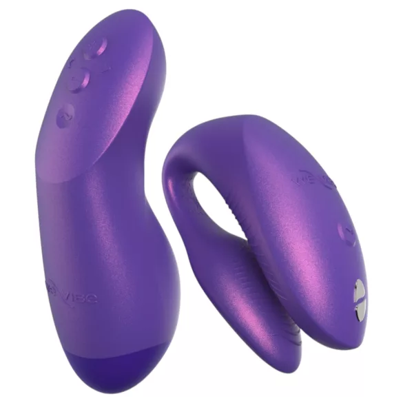 We-Vibe Chorus Pro - vibrator za pare z aplikacijo in daljincem (vijoličen)