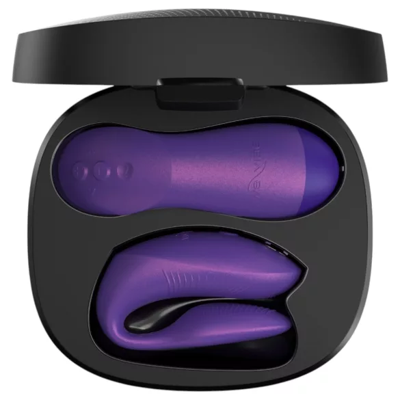 We-Vibe Chorus Pro - vibrator za pare z aplikacijo in daljincem (vijoličen)