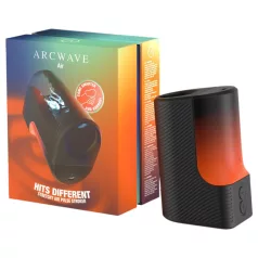   Arcwave Air - zračni, raztegljiv baterijski masturbator (črn)