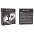 Mystim - elektro analni vibrator - vibracije - črna