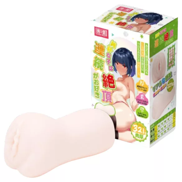 TAMASHII Continuous Orgasm - anime umetna vagina masturbator (naravna)