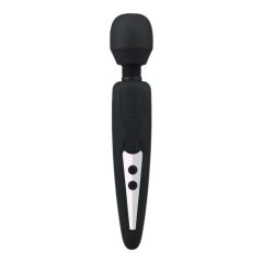   Mrow - Vodoodporni masažni vibrator z možnostjo polnjenja (črn)