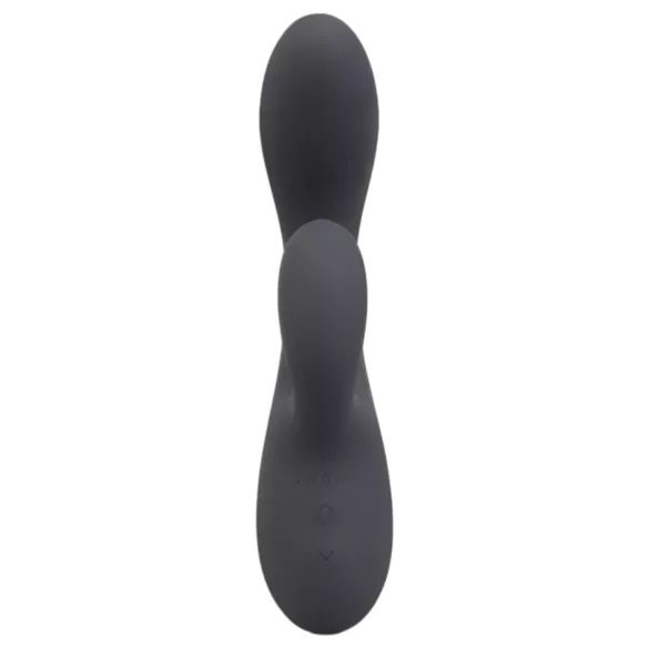 le Wand Soft Rabbit - zajčji vibrator s 2 motorjema - črn