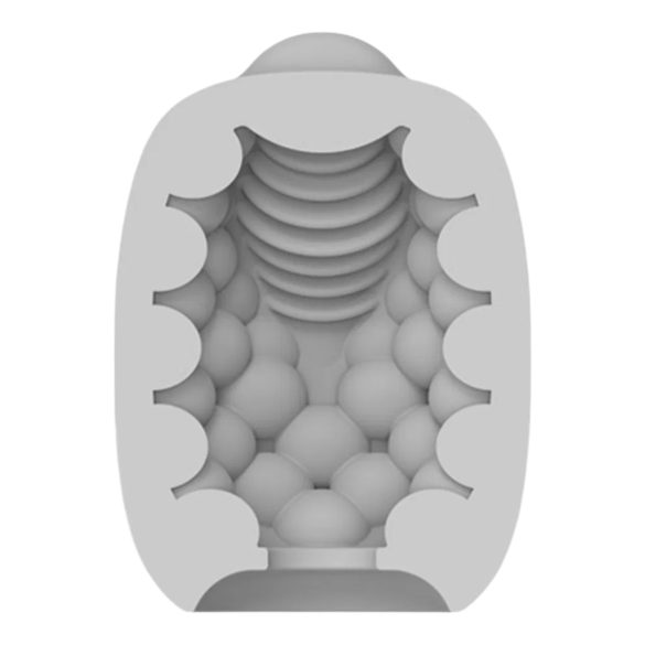 VIBEGGS Blow Misty - vibracijsko jajce masturbator - bel