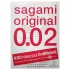 Sagami Original 0,02 - kondomi - 55 mm - 3 kosi