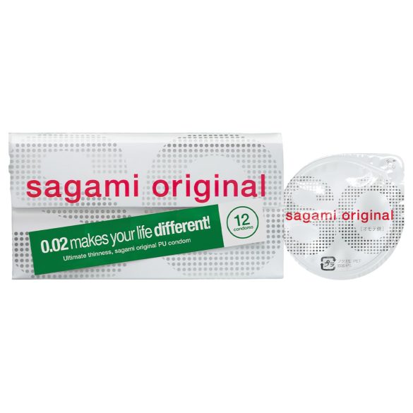 Sagami Original 0,02 - kondom - 55mm (12 kos)
