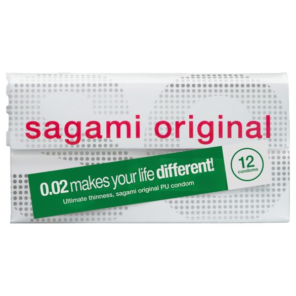 Sagami Original 0,02 - kondom - 55mm (12 kos)