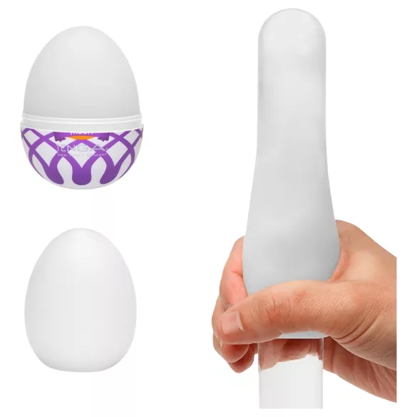 TENGA Egg Mesh - jajčni masturbator (1 kos)