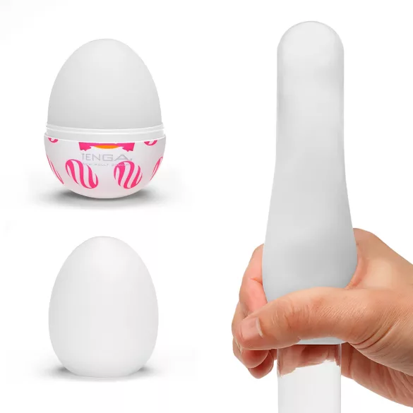 TENGA Egg Curl - jajček masturbator (1 kos)