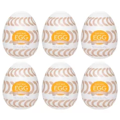   TENGA Egg Ring - masturbator za penis v obliki jajca - komplet 6 kos