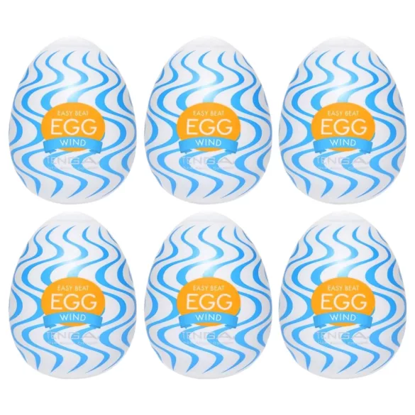 TENGA Egg Wind - masturbator jajce - komplet 6 kos