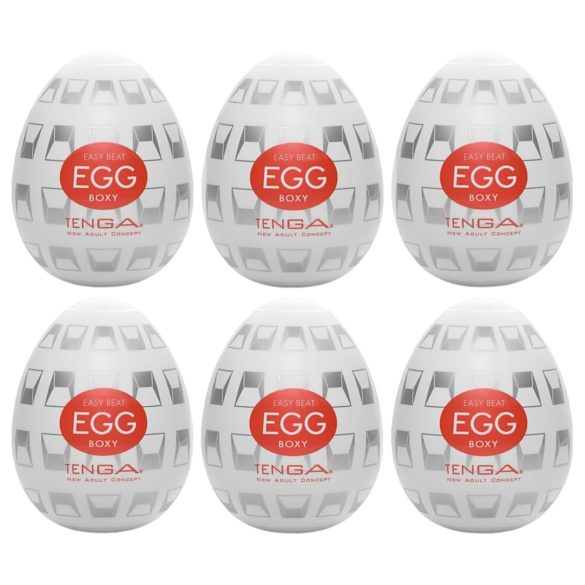 TENGA Egg Boxy - jajčni masturbator (6 kos)