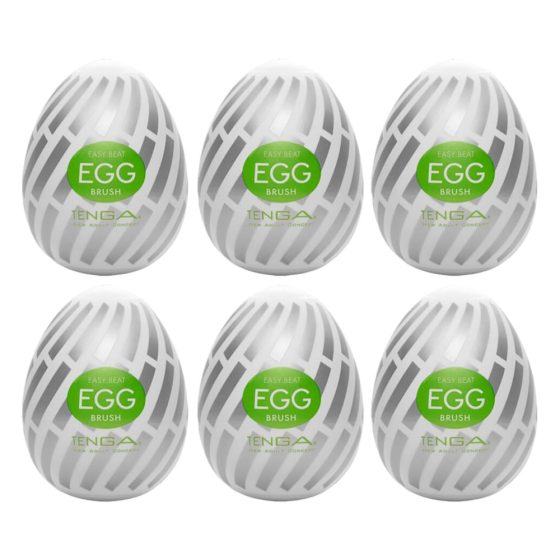 TENGA Egg Brush - jajce za masturbacijo (6 kosov)