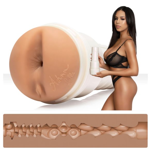 Fleshlight Autumn Falls Peaches - realistična umetna zadnjica - naravna barva
