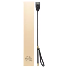 Fifty Shades of Grey - erotični bič - usnje - črna