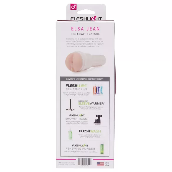 Fleshlight Elsa Jean Treat - realistična umetna zadnjica (naravna)