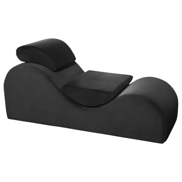 Liberator Esse Lounger - tantra stol za položaje - črna