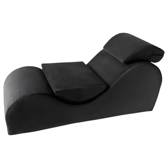 Liberator Esse Lounger - tantra stol za položaje - črna