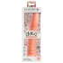 Dillio Wild Thing - rebrasti dildo (19cm) - oranžen