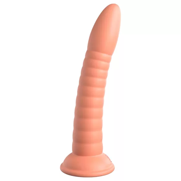 Dillio Wild Thing - rebrasti dildo (19cm) - oranžen